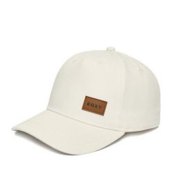 Czapka z daszkiem Roxy. Białe czapki damskie Roxy, bez wzorów. Za 49.99 zł.