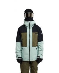 Kurtka śniegowa techniczna dla Mężczyzn FOREVER STRETCH GORE-TEX® Zielony. Zielone kurtki męskie Quiksilver, m, bez wzorów, z gore-texu, bez kaptura. Za 1,809.99 zł.
