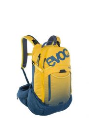 Plecak enduro Evoc Trail Pro 26 - curry/denim. Żółte plecaki męskie EVOC, bez wzorów, z denimu. Za 1,197.89 zł.