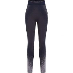 Legginsy termoaktywne damskie ODLO Performance Warm Blackcomb BL. Szare bielizna sportowa damska ODLO, bez wzorów. Za 298.99 zł.