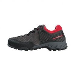 Buty trekkingowe męskie Mammut Alnasca Ii Low Gtx. Szare buty zimowe męskie Mammut, bez wzorów, z materiału, bez obcasa, bez zapięcia. Za 879.00 zł.