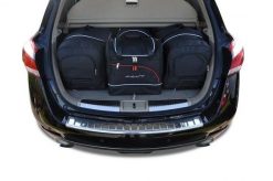 Torby Do Bagażnika Nissan Murano 2008-2015 4Szt Kjust. Czarne torby podróżne damskie KJUST, bez wzorów, z kauczuku. Za 1,257.00 zł.