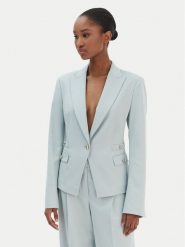 JOOP! Marynarka Jacoba 30100475 Zielony Slim Fit. Zielone marynarki i żakiety damskie JOOP!, bez wzorów, z syntetyku, bez kołnierzyka, bez ramiączek. Za 1,359.00 zł.