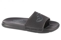 Klapki na basen damskie, S.Island Lady 24 SISLLS. Czarne klapki damskie Joma, bez wzorów, z materiału, sportowe, bez obcasa, bez zapięcia. Za 44.99 zł.