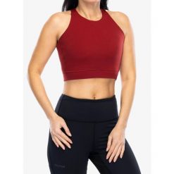 Biustonosz sportowy Smartwool Active Crop Bra. Czerwone bielizna sportowa damska Smartwool, s, bez wzorów. Za 213.99 zł.