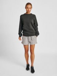 Bluza damska Hummel Red Classic. Czarne bluzy damskie Hummel, s, bez wzorów, z bawełny, klasyczne, bez ramiączek, bez kaptura. Za 149.50 zł.