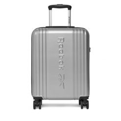 Walizka kabinowa Reebok. Szare walizki damskie Reebok, bez wzorów. Za 279.99 zł.