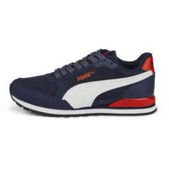 Buty damskie sportowe do chodzenia Puma ST RUNNER v3 L. Czerwone obuwie sportowe damskie Puma, bez wzorów, z materiału, bez zapięcia, trekkingowe. Za 244.00 zł.