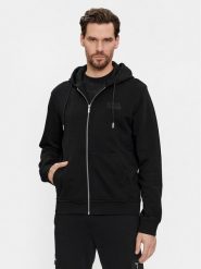 KARL LAGERFELD Bluza 705062 541900 Czarny Regular Fit. Czarne bluzy męskie KARL LAGERFELD, m, bez wzorów, z bawełny, bez ramiączek, bez kaptura. W wyprzedaży za 999.99 zł.