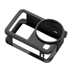 Silikonowa obudowa ochronna Puluz z paskiem dla DJI Osmo Action 6. Brązowe zegarki sportowe Puluz, bez wzorów. Za 20.00 zł.