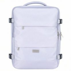 Plecak Camry Biznesowo-Sportowy On-Board Free Size 40x20x30 cm, 24L, 3 komory, 11 kieszeni, Laptop 17” (CR 6880 light purple). Fioletowe plecaki męskie Camry, bez wzorów, biznesowe. Za 102.84 zł.