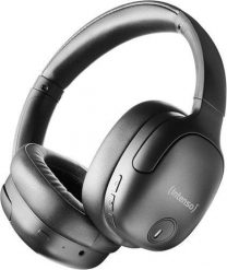 HEADSET WRL O400HA/BLACK 3740400 INTENSO. Czarne słuchawki bezprzewodowe Intenso. Za 128.77 zł.