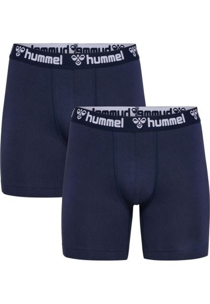 Bokserki Hummel (x2). Niebieskie bokserki męskie Hummel, bez wzorów, z bawełny. Za 60.90 zł.