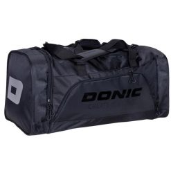 Torba sportowa Donic Korvo. Czarne torby sportowe męskie DONIC, bez wzorów, z żakardem, duże. Za 345.50 zł.