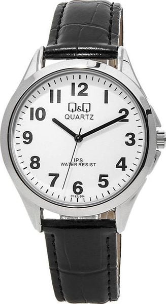 Zegarek Q&Q Zegarek Q&Q C192-304 Klasyczny Męski Srebrny. Szare zegarki męskie Q&Q, bez wzorów, srebrne. Za 119.00 zł.