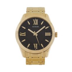 Zegarek Guess. Żółte zegarki męskie Guess, z aplikacjami, złote. Za 559.99 zł.