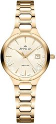 Zegarek damski Appella L50010.1111DQ złoty. Żółte zegarki damskie Acappella, złote. Za 1,360.00 zł.