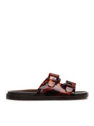 Melissa Klapki Wide Ad 32950 Brązowy. Brązowe klapki damskie Melissa, bez wzorów, z tworzywa sztucznego, bez obcasa, bez zapięcia. Za 279.99 zł.
