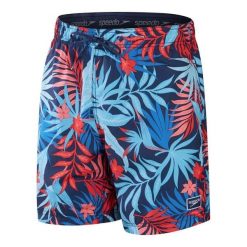 Męskie Spodenki Kąpielowe Volley. Niebieskie kąpielówki męskie Speedo, bez wzorów, sportowe. Za 256.99 zł.