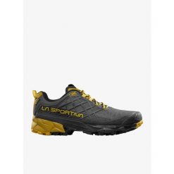 Buty GORE-TEX męskie La Sportiva Akyra II GTX. Szare buty zimowe męskie La Sportiva, bez wzorów, z gore-texu, bez obcasa, bez zapięcia. Za 983.00 zł.