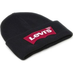 Levi's Batwing Czapka Czarny. Czarne czapki męskie Levi's®, bez wzorów, z materiału. Za 119.95 zł.