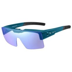 Okulary przeciwsłoneczne fotochromowe z wymiennymi soczewkami. Niebieskie okulary przeciwsłoneczne damskie WEST BIKING. Za 180.72 zł.