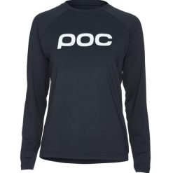 Bluza rowerowa damska POC Reform Enduro Jersey. Czarne bluzy damskie POC, m, bez wzorów, z jersey, bez ramiączek, bez kaptura. Za 383.60 zł.