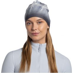 Czapka BUFF ECOSTRETCH BEANIE SNOUT ASH. Szare czapki damskie Buff, bez wzorów. Za 119.90 zł.