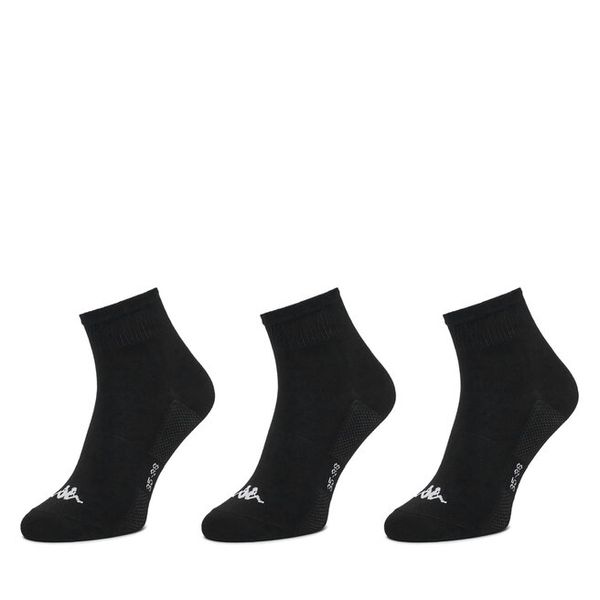 Skarpety długie Kappa. Czarne skarpety męskie Kappa, bez wzorów. Za 34.99 zł.