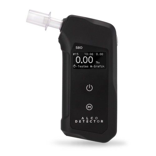 BREATHALYZER ALCODETECTOR S80. Alkomaty No Name. Za 824.99 zł.