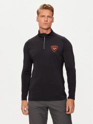 Rossignol Bielizna termoaktywna górna Hero RLNML14 Czarny Slim Fit. Czarna bielizna sportowa męska Rossignol, m, bez wzorów, z syntetyku, narciarskie. Za 489.99 zł.