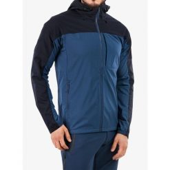 Kurtka trekkingowa męska Fjallraven Abisko Midsummer Jacket. Niebieskie kurtki męskie Fjällräven, m, bez wzorów, sportowe, bez kaptura. Za 734.99 zł.