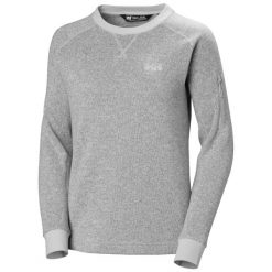 Bluza damska Helly Hansen Varde. Szare bluzy damskie Helly Hansen, na jesień, bez wzorów, eleganckie, bez ramiączek, bez kaptura. Za 506.50 zł.