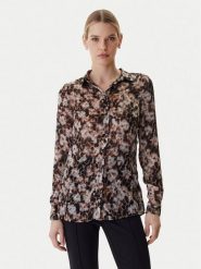 Guess Koszula W6RH73 WDW82 Brązowy Regular Fit. Brązowe koszule damskie Guess, xl, z aplikacjami, z syntetyku, bez kołnierzyka, bez ramiączek. Za 349.99 zł.