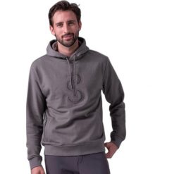 Bluza z kapturem PS of Sweden Samuel. Szare bluzy męskie PS OF SWEDEN, bez wzorów, sportowe, bez ramiączek, z kapturem. Za 570.50 zł.