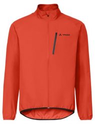 Kurtka hardshell M Drop Jacket III. Czerwone kurtki sportowe męskie Vaude, l, bez wzorów, z hardshellu, bez kaptura, rowerowe. Za 519.00 zł.