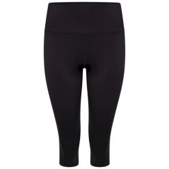 Damskie Legginsy Do Ćwiczeń 3/4 Influential. Czarne legginsy damskie Dare 2B, bez wzorów. Za 77.99 zł.