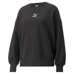 Bluza sportowa damska Puma 53351201. Czarne bluzy damskie Puma, m, bez wzorów, sportowe, bez ramiączek, bez kaptura. Za 345.00 zł.