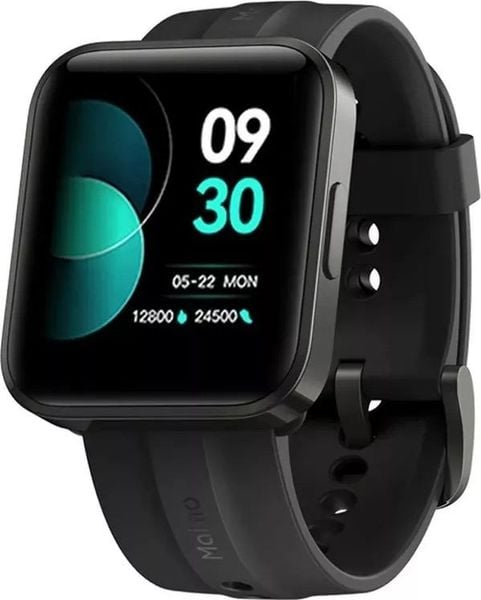 Smartwatch Maimo Flow Czarny (ATMIMZABFLOWBLA). Czarne zegarki smartwatch MAIMO, bez wzorów. Za 317.54 zł.