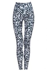Legginsy sportowe damskie DEEP TRIP Dudle. Czarne legginsy damskie DEEP TRIP, l, bez wzorów, z elastanu, na fitness i siłownię. Za 179.00 zł.