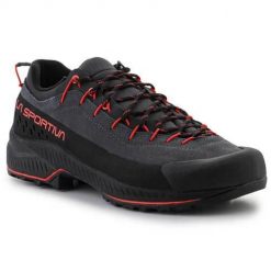 Buty trekkingowe męskie La Sportiva Tx4 Evo. Czarne trekkingi męskie La Sportiva, z materiału, bez zapięcia. Za 762.13 zł.