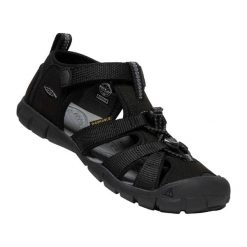 Sandały juniorskie KEEN Seacamp II CNX. Czarne sandały męskie Keen, bez wzorów, sportowe, bez zapięcia. Za 209.99 zł.