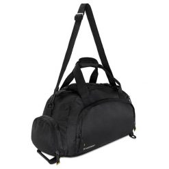 Torba fitness sportowa Wozinsky 40x20x25 cm. Czarne torby sportowe męskie Wozinsky, bez wzorów. Za 108.99 zł.