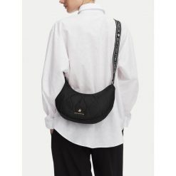 Torebka Beverly Hills Polo Club. Czarne listonoszki damskie Beverly Hills Polo Club, bez wzorów, bez dodatków. Za 159.99 zł.