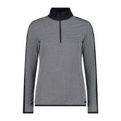 Bluza damska CMP. Białe bluzy damskie CMP, na zimę, bez wzorów, sportowe, bez ramiączek, bez kaptura. Za 169.99 zł.