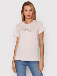 LEE SEASONAL LOGO TEE DAMSKI T-SHIRT KOSZULKA LOGO NADRUK PALE LILAC L41GYGSU 112140030. Bluzki damskie Lee, l, bez wzorów, bez kołnierzyka, bez ramiączek. Za 69.99 zł.