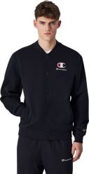 Champion Bluza męska Champion Bomber Sweatshirt czarna 220269 KK001 L. Czarne bluzy męskie Champion, l, bez wzorów, bez ramiączek, bez kaptura. Za 255.98 zł.