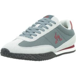 Tenisówki Le Coq Sportif Model Veloce I Kolor Szary. Szare trampki i tenisówki damskie le coq sportif, bez wzorów, bez zapięcia. W wyprzedaży za 338.30 zł.