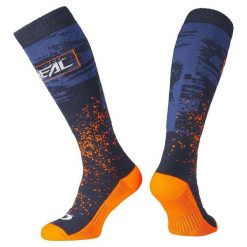 Skarpety narciarskie snowboardowe unisex O'neal Pro Sock. Brązowe skarpetki damskie O'NEAL, bez wzorów, z elastanu. Za 69.00 zł.