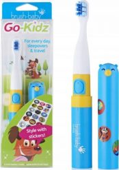 Szczoteczka Brush-baby GO-KIDZ Pink/Blue. Niebieskie szczoteczki elektryczne Brush-Baby. Za 75.98 zł.